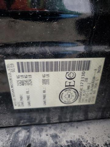 2019 NISSAN MAXIMA S - 1N4AA6AV1KC373330