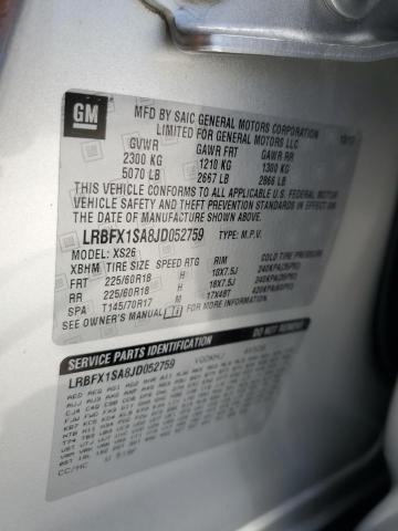 2018 BUICK ENVISION E - LRBFX1SA8JD052759