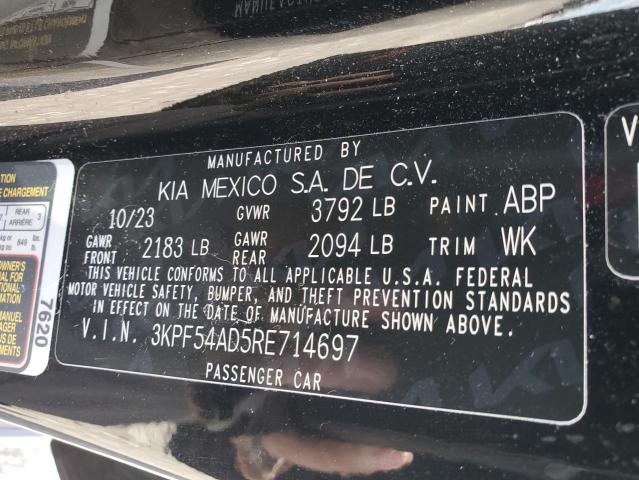 2024 KIA FORTE GT L - 3KPF54AD5RE714697