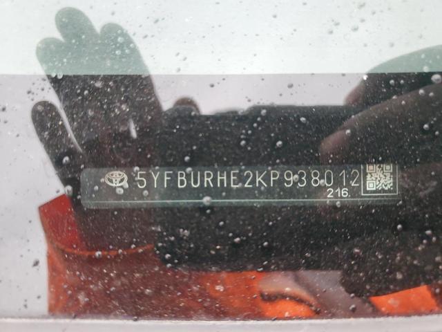 2019 TOYOTA COROLLA L - 5YFBURHE2KP938012