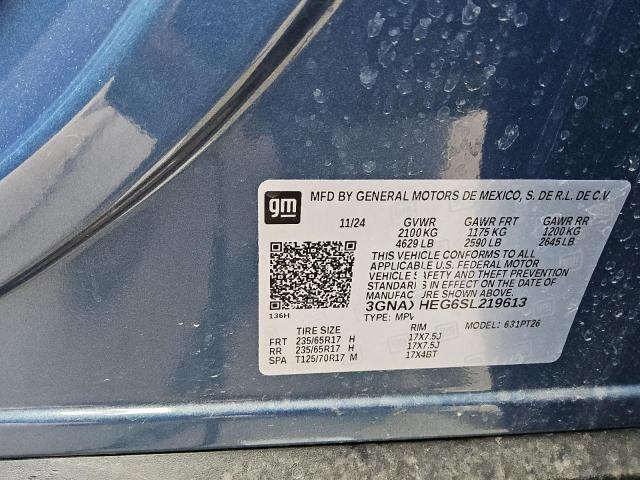 2025 CHEVROLET EQUINOX LT - 3GNAXHEG6SL219613