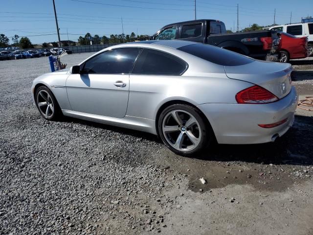 BMW 650 I 2008 silver  gas WBAEA53518CV91793 photo #3