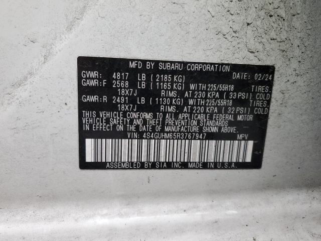 2024 SUBARU CROSSTREK #3164873125