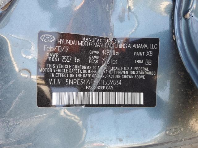 2017 HYUNDAI SONATA SPO - 5NPE34AF6HH559834
