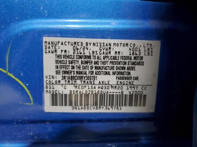 2024 NISSAN SENTRA SV - 3N1AB8CV8RY369781