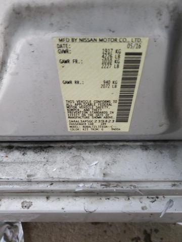 2016 NISSAN ALTIMA 2.5 - 1N4AL3AP5GC239423