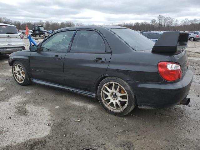 SUBARU IMPREZA WR 2004 black sedan 4d gas JF1GD70674L518682 photo #3