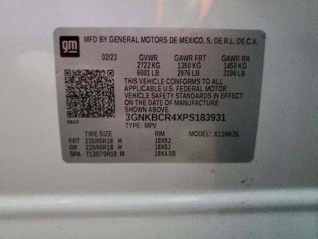 2023 CHEVROLET BLAZER 2LT - 3GNKBCR4XPS183931