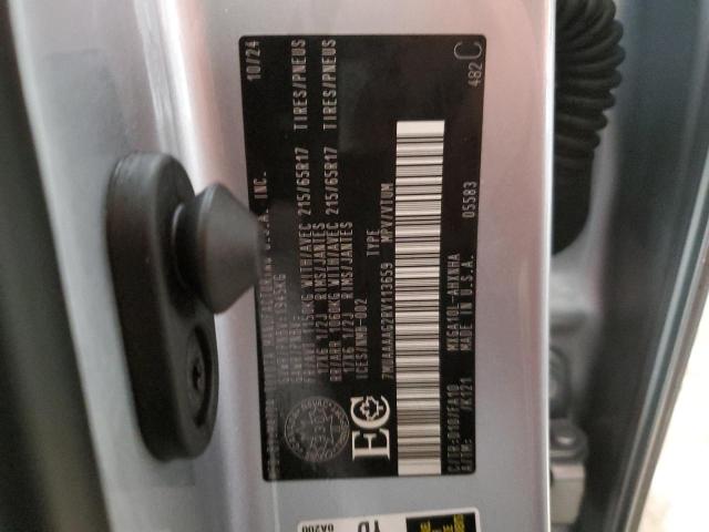 2024 TOYOTA COROLLA CR 7MUAAAAG2RV113659