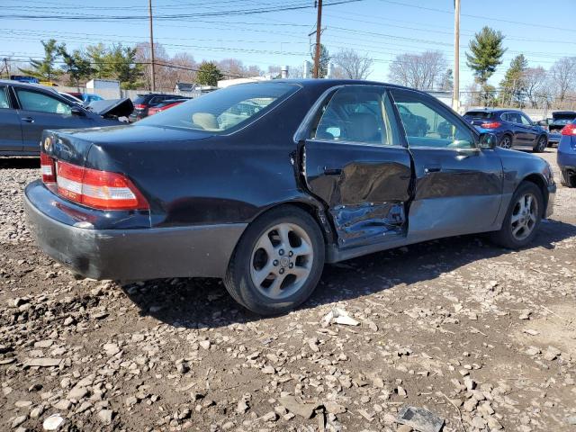 LEXUS ES 300 2000 black  gas JT8BF28G1Y0245176 photo #4