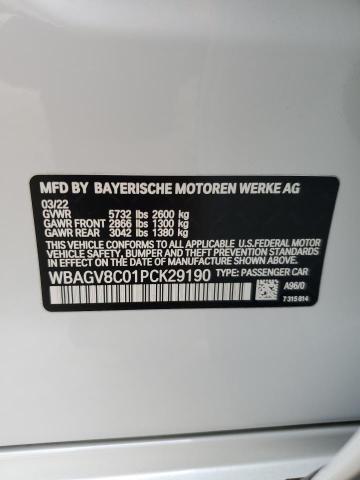 2023 BMW M850XI - WBAGV8C01PCK29190