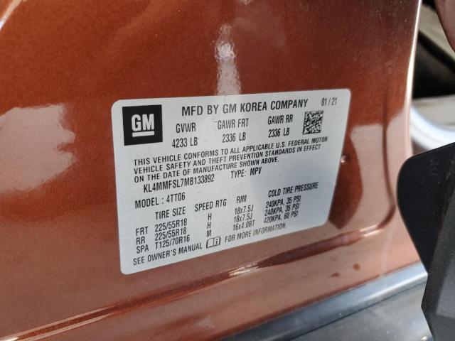 2021 BUICK ENCORE GX - KL4MMFSL7MB133892