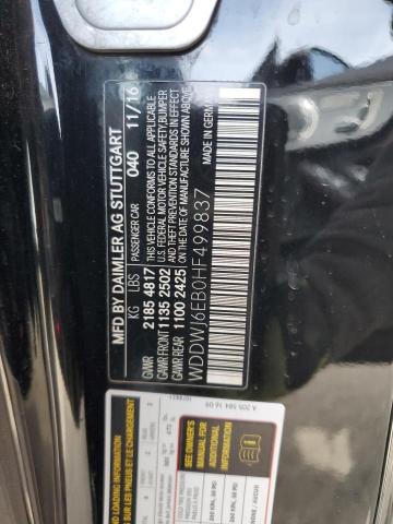 2017 MERCEDES-BENZ C 43 4MATI - WDDWJ6EB0HF499837