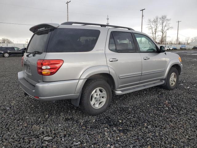 TOYOTA SEQUOIA LI 2002 silver 4dr spor gas 5TDZT38A02S118028 photo #4