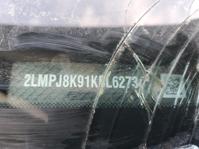 2019 LINCOLN NAUTILUS S 2LMPJ8K91KBL62734