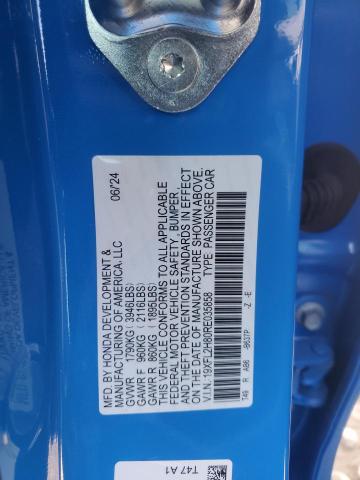 2024 HONDA CIVIC SPOR - 19XFL2H80RE035858