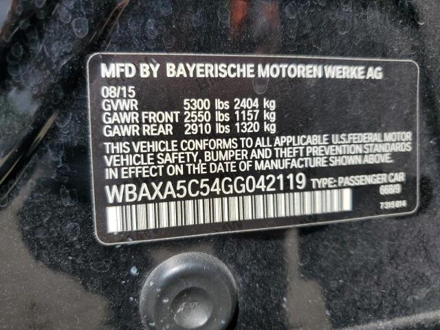 2016 BMW 535 D WBAXA5C54GG042119