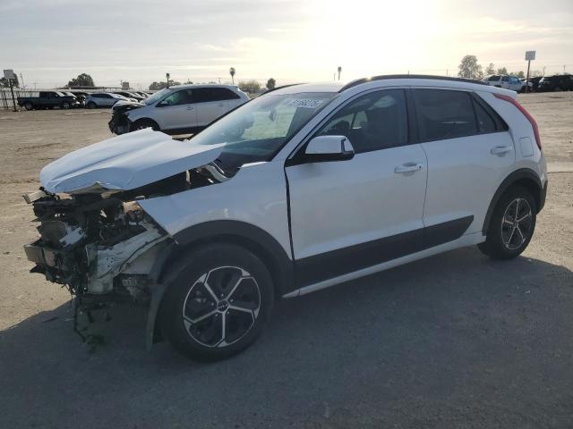 KIA NIRO EX 2023 white  hybrid engine KNDCR3LE6P5053407 photo #1