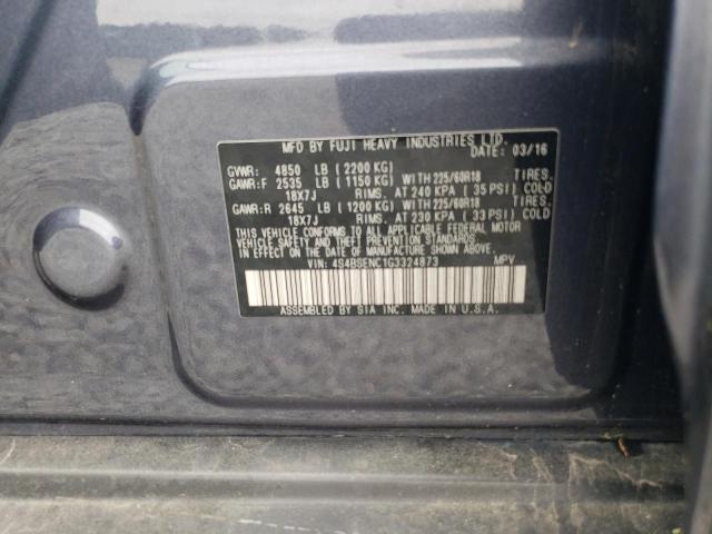 2016 SUBARU OUTBACK 3. - 4S4BSENC1G3324873