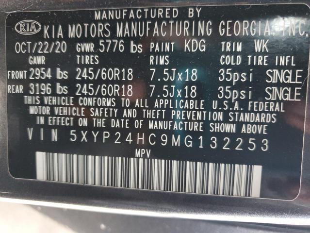 2021 KIA TELLURIDE - 5XYP24HC9MG132253