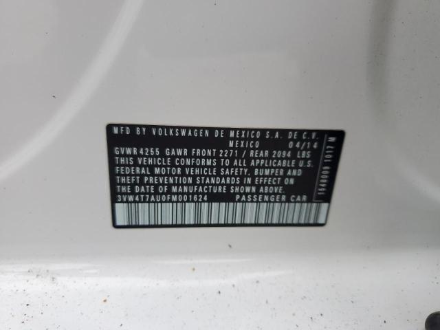 2015 VOLKSWAGEN GTI 3VW4T7AU0FM001624