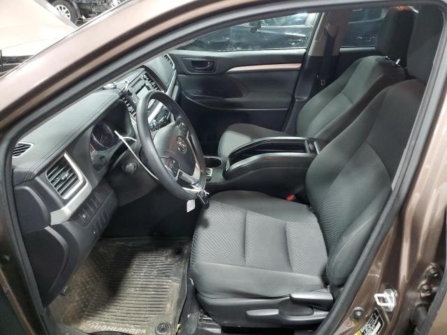 2017 TOYOTA HIGHLANDER - 5TDBGRFHXHS034879