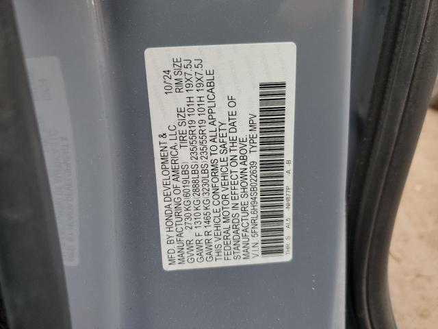 2025 HONDA ODYSSEY EL - 5FNRL6H94SB022639