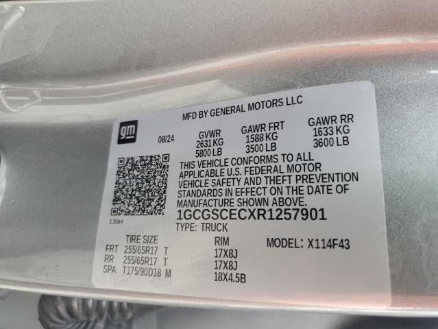 2024 CHEVROLET COLORADO L - 1GCGSCECXR1257901