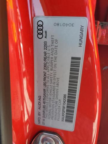 2015 AUDI A3 PRESTIG - WAUKFGFF8F1042086