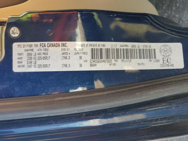 2017 DODGE GRAND CARA 2C4RDGBG0HR872825