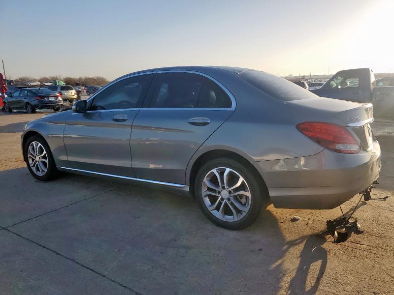 Vin: 55swf4jb8fu079104, lot: 48333865, mercedes-benz c-class 300 20152