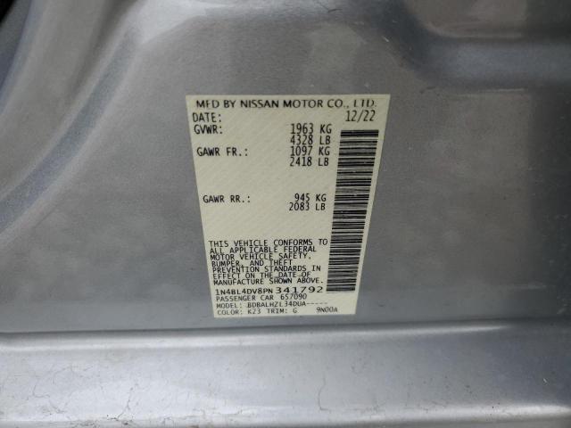 2023 NISSAN ALTIMA SV - 1N4BL4DV8PN341792