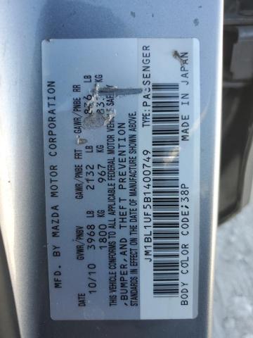 2011 MAZDA 3 I - JM1BL1UF5B1400749