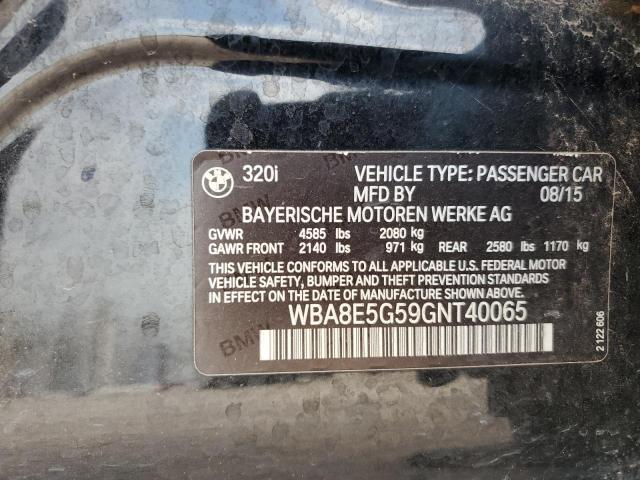 2016 BMW 320 XI - WBA8E5G59GNT40065