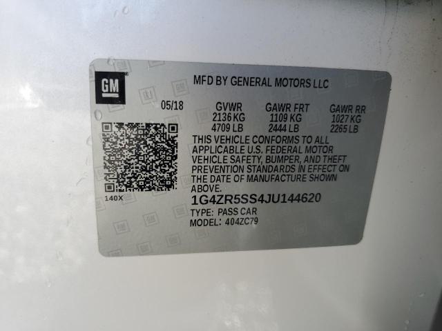 2018 BUICK LACROSSE P 1G4ZR5SS4JU144620