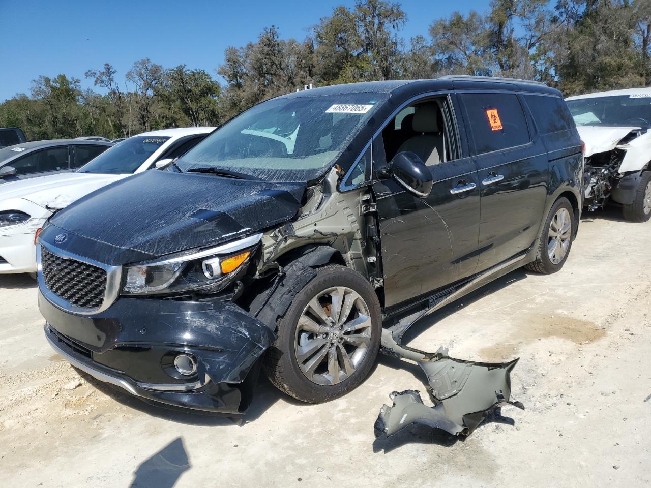 KNDME5C1XJ6351274 KIA SEDONA SXL 2018