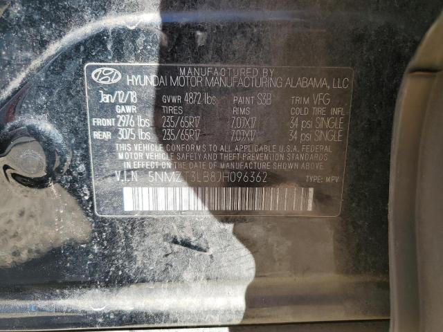 2018 HYUNDAI SANTA FE S - 5NMZT3LB8JH096362