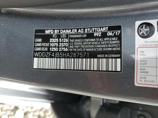 2017 MERCEDES-BENZ E 300 - WDDZF4JB5HA287571