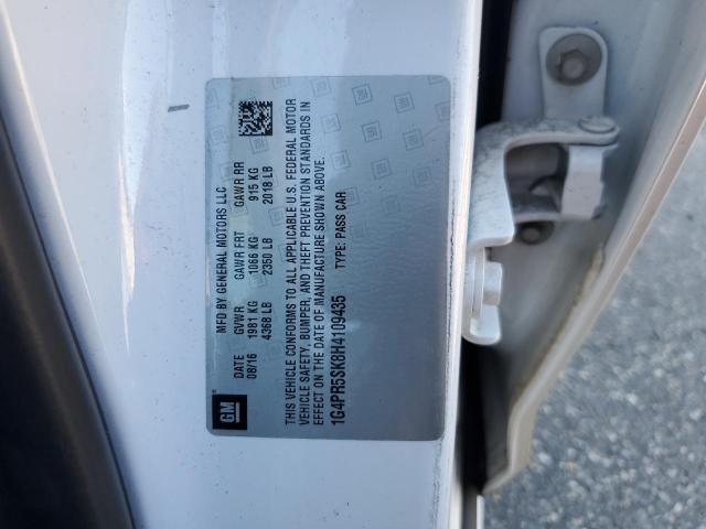2017 BUICK VERANO SPO - 1G4PR5SK8H4109435