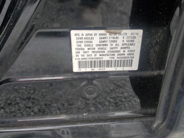 2015 ACURA RLX TECH - JH4KC1F54FC000422