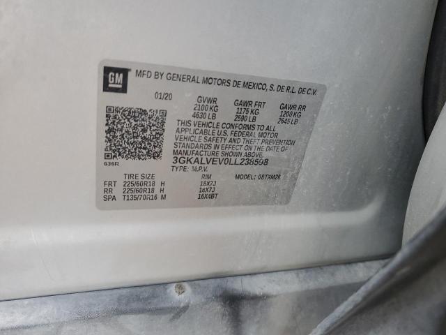 2020 GMC TERRAIN SL - 3GKALVEV0LL238598