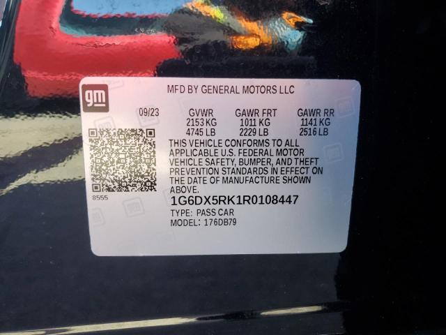 2024 CADILLAC CT5 LUXURY - 1G6DX5RK1R0108447