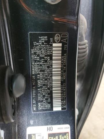 2015 TOYOTA COROLLA L - 2T1BURHE7FC397190