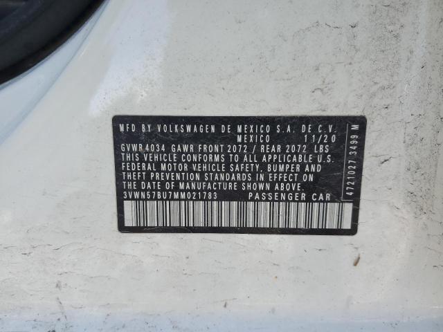 2021 VOLKSWAGEN JETTA S - 3VWN57BU7MM021783