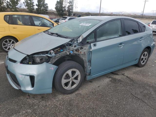 TOYOTA PRIUS 2012 turquoise  hybrid engine JTDKN3DU4C1612533 photo #1