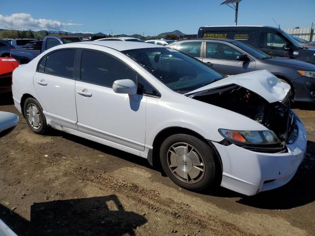 Vin: jhmfa3f25as000355, lot: 49354915, honda civic hybrid 20104