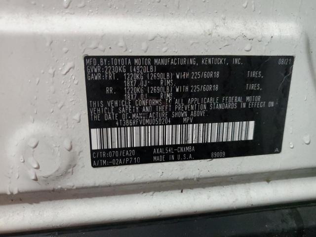 2021 TOYOTA RAV4 XLE P - 4T3B6RFV0MU050204