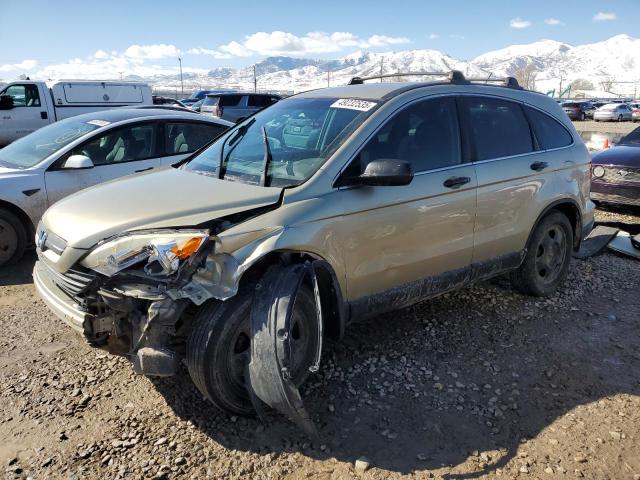 HONDA CR-V LX 2008 tan  gas 5J6RE483X8L815437 photo #1