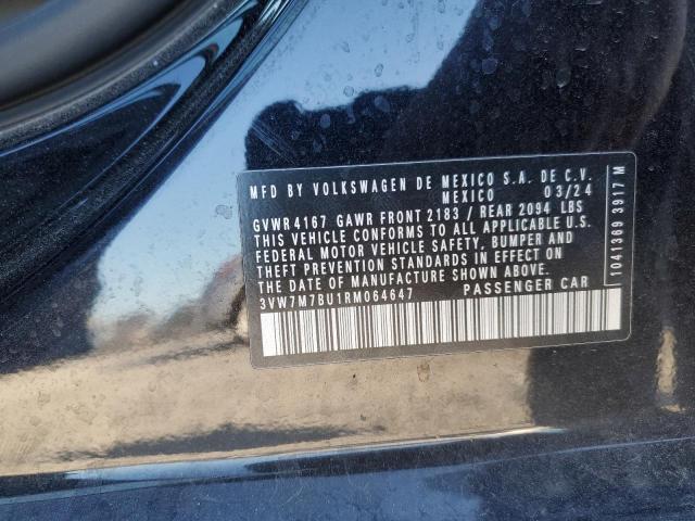 2024 VOLKSWAGEN JETTA SE - 3VW7M7BU1RM064647