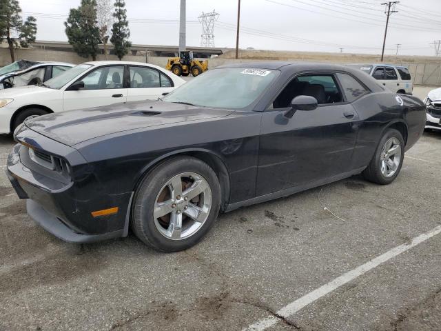 DODGE CHALLENGER 2012 black  flexible fuel 2C3CDYAG6CH254442 photo #1
